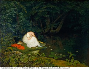 Disappointed Love, 1821. Oil on panel, 24 3/4 x 32 in. (62.8 x 81.2 cm). Inv.: FA.65[O].
